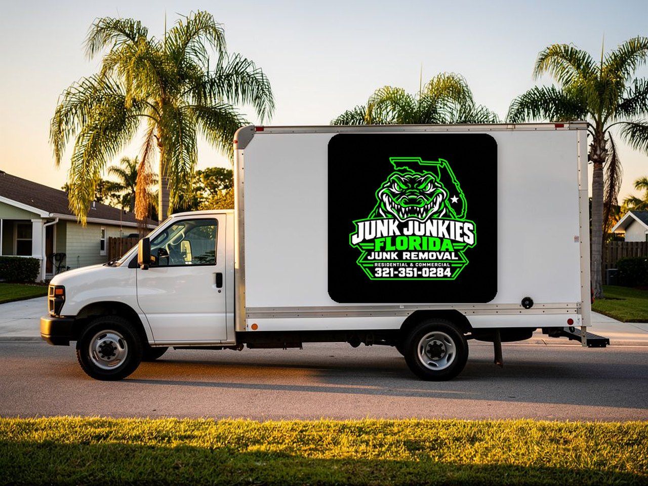 Junk Junkies Florida truck in Haines City